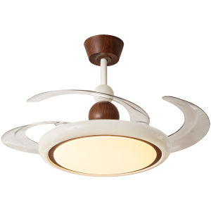 FANCY LAMP CLUB | Invisible Vintage Style Ceiling Fan Light