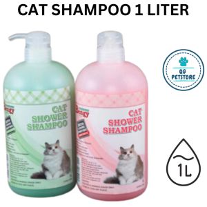 1 liter Pet Cat Shampoo Sabun Anti bacteria Syampu Kucing Pet Grooming with scent wangi