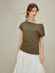 INMAN | French Casual Off Shoulder Cool T-Shirt