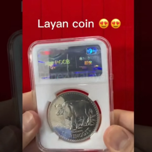 10Pcs PCCB MINGT 9.5-40 mm Coin Slab Display Acrylic Coin Holder Collection Casing Protector Pemegang Paparan Syiling