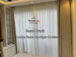 Double Pleats Night Curtains-Korean folding gauze curtains