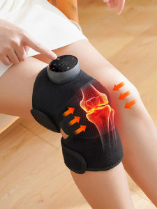 Sưởi ấm massage miếng đệm đầu gối phổ biến có thể điều chỉnh điện massage bảo vệ đầu gối vai và khuỷu tay massage để thư giãn sạc USB