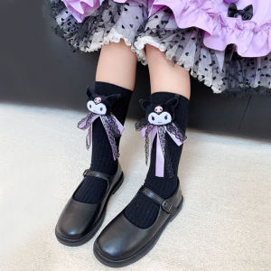 Cute Lace Princess Socks for Girls Spring Summer Mid-Calf Childrens Socks Baby Girls Flowered Edged Lovely Lolita Socks
