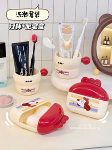 Cốc Đựng Nước Đánh Răng Hình Chú Chó Dễ Thương Cốc Đựng Nước Súc Miệng Cặp Đôi Đồ Dùng Vệ Sinh Cá Nhân Trong Nhà Tắm Bằng Nhựa