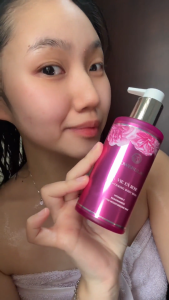 FLOWERGLASS - La Vie En Rose 4 in 1 Package - Body Wash - Body Mist - Body Scrub - Body Lotion