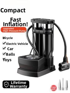 GUOQI | High-Pressure Foot Pump Multi-functional Inflator