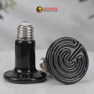 Ceramic Infrared Heater Bulb 220V Incubator Heater Bulb Heater Ceramic Heater