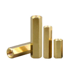 OPPU | Dual Through-hole Hexagonal Hollow Copper Standoffs Computer Motherboard Spacers