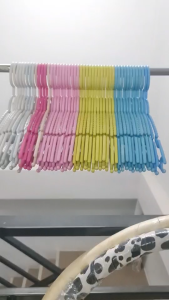 PON ไม้แขวนเสื้อผู้ใหญ่ แพ็ค 5 ชิ้น 12แพ็ค60ชิ้น ยกลัง