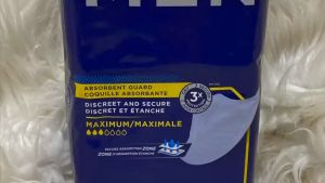 Tena Absorbent Guard Moderate Bladder Control Pads for Men 20 counts