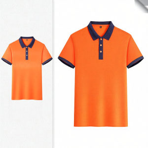 Custom Color-blocked Polo Work Uniform