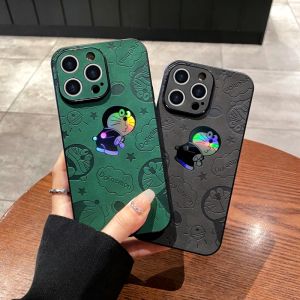 Crashstar Laser hoạt hình dễ thương da thuộc da cừu vỏ điện thoại Cho iPhone 15 14 13 12 11 Pro Max XS XR X 8 + 7 Cộng Với Ốp điện thoại Bìa Với Ống Kính bọc hoàn toàn Máy Ảnh Bảo Vệ Hot Bán