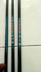 MUXI ✔️Izin✔️2.1M-7.2M Kualitas Tinggi Super Ringan Serat Kaca Keras Tangan Pancing Portabel Teleskopik Pancing Joran Pancing joran tegek