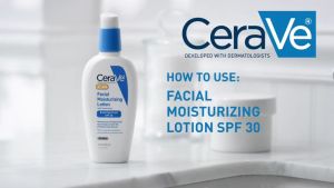CeraVe PM Facial Moisturizing Lotion AM Facial Moisturizing Lotion Sunscreen With Niacinamide & Moisturizer