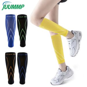 1Pair Footless Calf Support Compression Socks Men Women Leg Sleeve Effective Shin Splints & Muscle Pain Relief for Daily Use