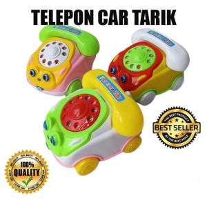 COD Mainan Anak Telepon Kring Kring | Mainan Mobil Mobilan Telepon | Mainan Mobil Edukasi Bunyi