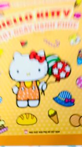 Sách - BÓC DÁN NHANH TAY – NHẬN NGAY KIẾN THỨC - HELLO KITTY