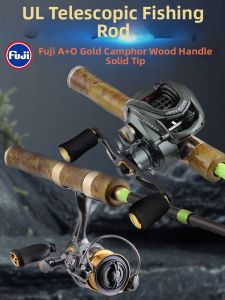 YUDIAOTU | Ultra Light Fast Action Micro Jigging Telescopic Portable Fishing Rod