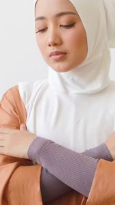 Hand sock Ribbed Premium- Arm Cover Muslimah Handsock