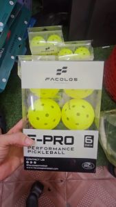 Bóng Pickleball tập tuyện và thi đấu Franklin Facolos Passion bền chống nứt vỡ chống va đập Cao Cấp