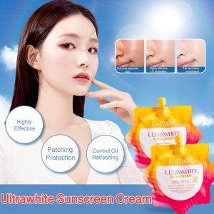 Ultrawhite Sunscreen Cream UltraFresh Sunscreen UVA/UVB SPF50 PA++++ Control Oil Refreshing Sunblock Cream