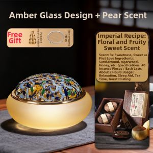 FUSHENGTANG | Antique Glass Small Incense Burner