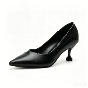 New Arrival Bestseller Womens Stiletto Work Heels Versatile Professional Black Pumps Comfortable for Interviews & Office Wear