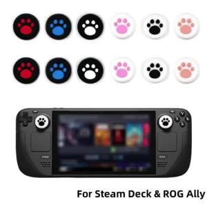 Nút Bọc Cần Điều Khiển Hình Móng Mèo Cho Steam Deck Chất Liệu Silicon Mềm Chống Trơn Trượt Tương Thích Với ROG Ally & ROG Ally X