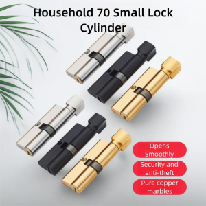 Brass Lock Cylinder for Bedroom Doors - Anti-Theft Interior Wooden Door Lock Core Universal Household Door Lock Body Hardware