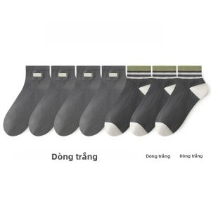 MiiOW | Tất thể thao nam Miow thoáng khí co giãn cao thấm hút mồ hôi cotton mùa xuân hè chống mùi tất cao cổ tay dài