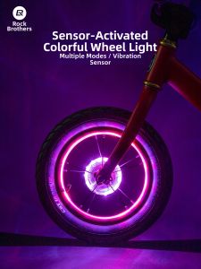 RockBros | Flash Decorative Hub Light for Balance Bikes and Mountain Bikes