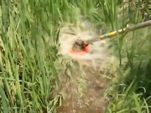 X-Tools Pisau matun padi mesin potong rumput alat penyiang gulma alat matun padi mesin potong rumput