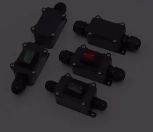 30A 220V Saklar Outdoor Waterproof Switch On Off Anti Air Hujan Kotak Tahan Air Untuk Instalasi Listrik