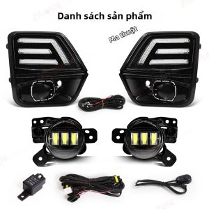 Đèn LED DRL Sương Mù Cho Xe Chevrolet Colorado 2023-2025 Đèn Chạy Ban Ngày Cản Trước 12V Chống Nước Chống Rỉ Đèn Pha Nhiều Màu
