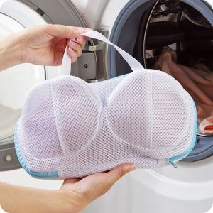Anti-deformation Bra Mesh Bag Machine-wash Special Polyester Bra Mesh Bags Laundry Brassiere Bag Cleaning Underwear Sports Bra