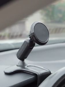 I TECH Universal Rotatable Magnetic Dashboard & Sun Visor Smartphone Holder 360 Degree Car Holder Stand