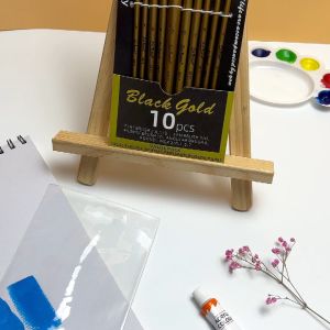 10 Pcs Nylon Paint Brush Set for Acrylic Oil Watercolor - Flat Round Liner Filbert Fan Art Brushes for Canvas Painting & DIY Projects