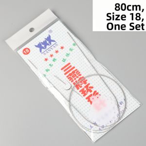 QINGPIN | DIY Handicrafts Stainless Steel Circular Knitting Needles