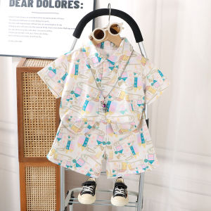 Stylish Childrens Summer Shirt Set