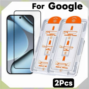 2Pcs For Google Pixel 10 9 Pro XL 9A 8A 8 7 7a 6a 5G Screen Protector Toughened Glass Accessories No Dust Bubbles Easy Kit