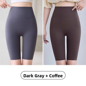 miiow | Ice Silk Seamless Sharkskin Pants Women Summer Thin Yoga Fitness Tummy Control Butt Lifting Base Layer Pants No Line Show