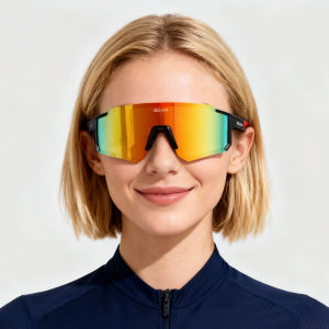 SCVCN Hot Cycling Sunglasses Road Outdoor Driving Bike Glasses Women Men Sports Mountain UV400 Climbing Bicycle Cycling Eyewear