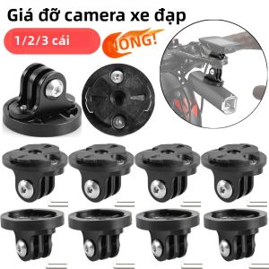 Giá Đỡ Gắn Camera Xe Đạp Cho Garmin GoPro Bộ Chuyển Đổi Máy Tính Xe Đạp Lồi/lõm Chất Liệu Hợp Kim Phụ Kiện Xe Đạp Leo Núi