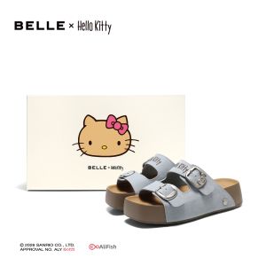 Belle | HelloKitty Collaboration Thick Sole Slippers Female
