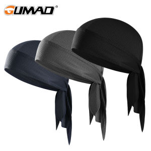 Quick-drying Bandana Doo Rags Caps Summer Breathable Cycling Sport Running Helmet Liner Beanies Durags Pirate Hat Head Wrap Men