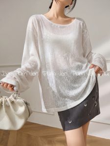 PlumJan | Summer Womens Casual Loose Embroidered Versatile Shirt