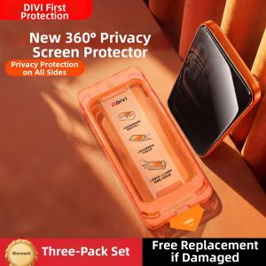 Divi | Anti-Peep Tempered Glass Screen Protector