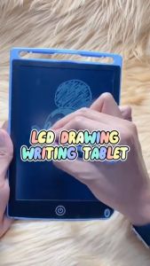 Mubarok Kisa store LCD Writing Tablet 8.5 Inch For Kids Drawing Pad Papan Tulis Edukasi Anak