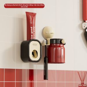 noooth | Bộ Gắn Tường Tự Động Đè Kem Đánh Răng
