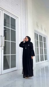Baju Gamis Kondangan Terbaru 2025 MAFAZA DRESS Busana Muslim Wanita Dewasa Simple Elegan Matt Ceruty
